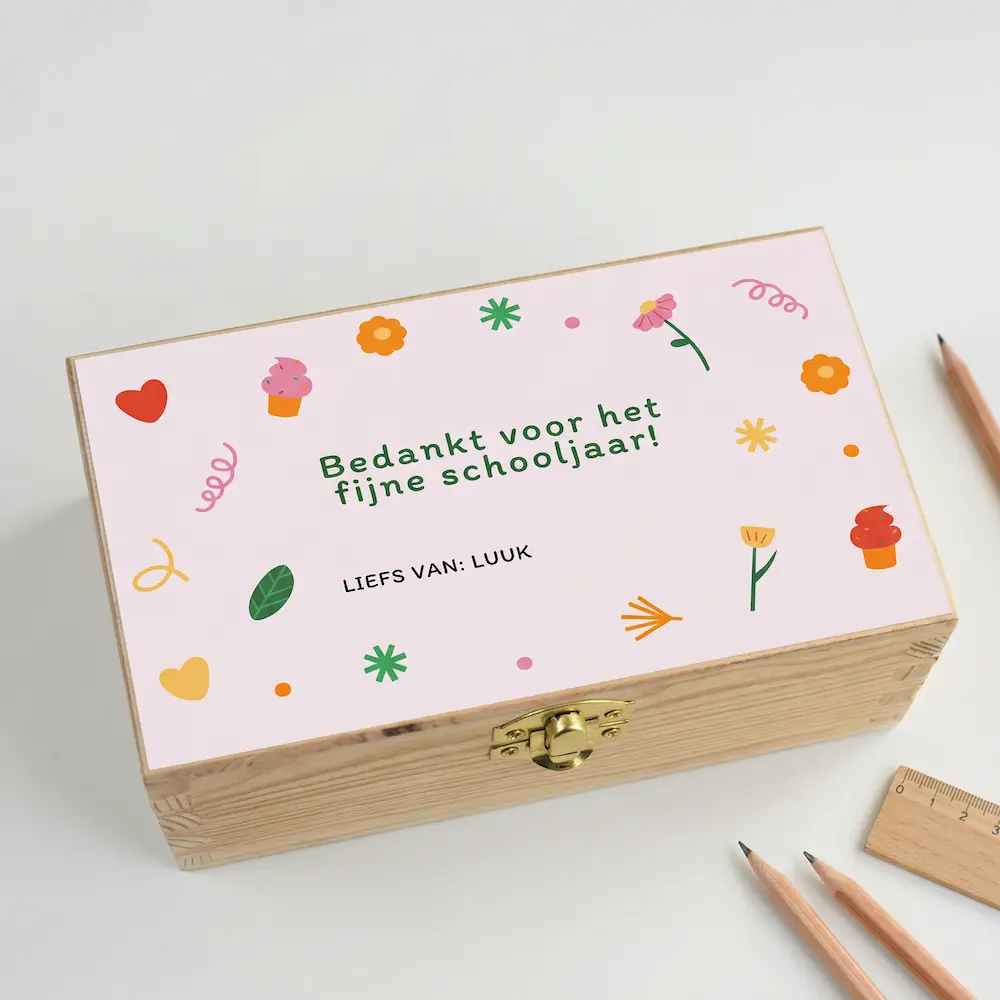 Review afbeelding bedankje juf of meester