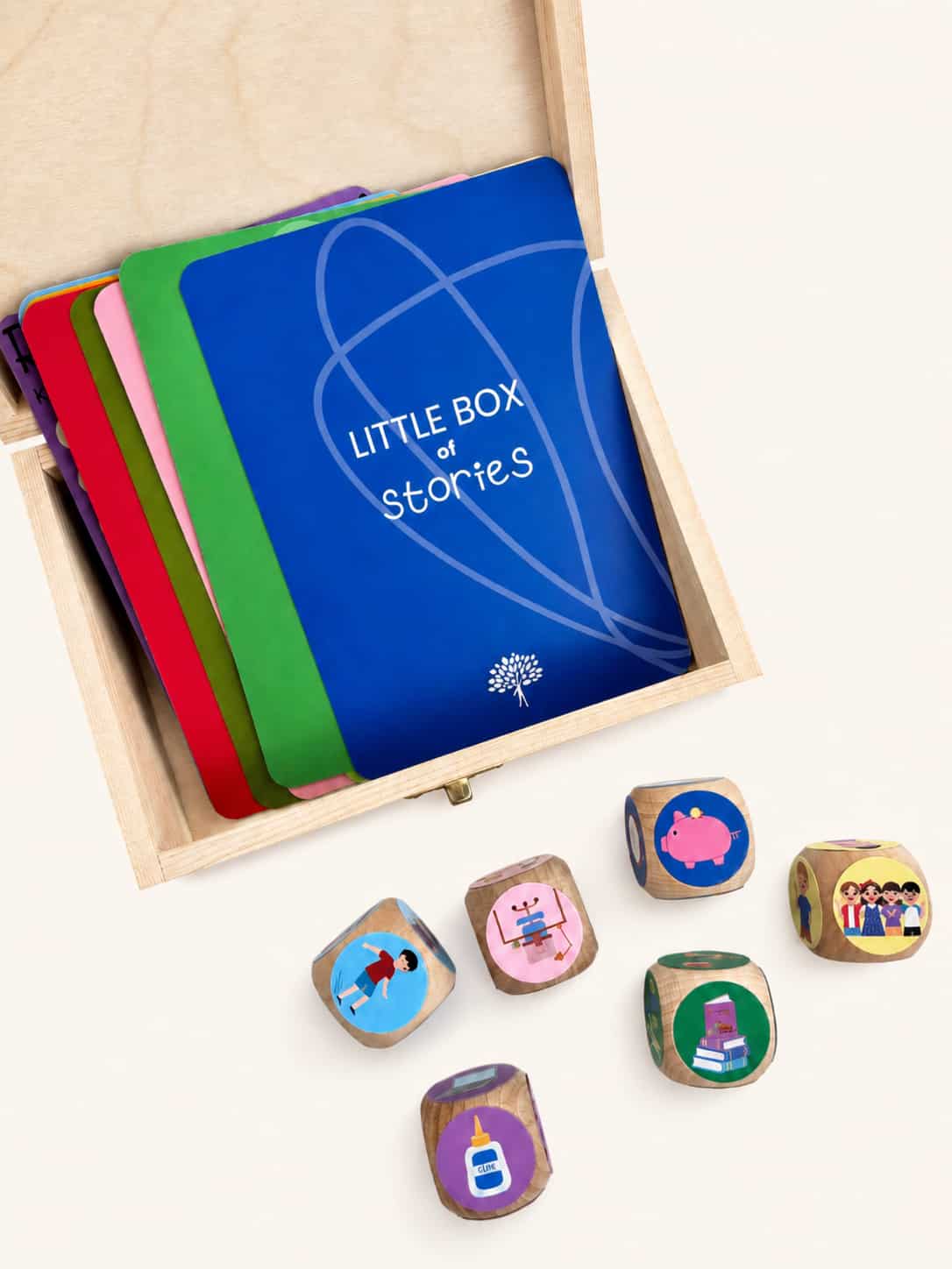 Little Box of Stories – vertelspel voor taal, creativiteit en betekenisvolle gesprekken - Afbeelding 5