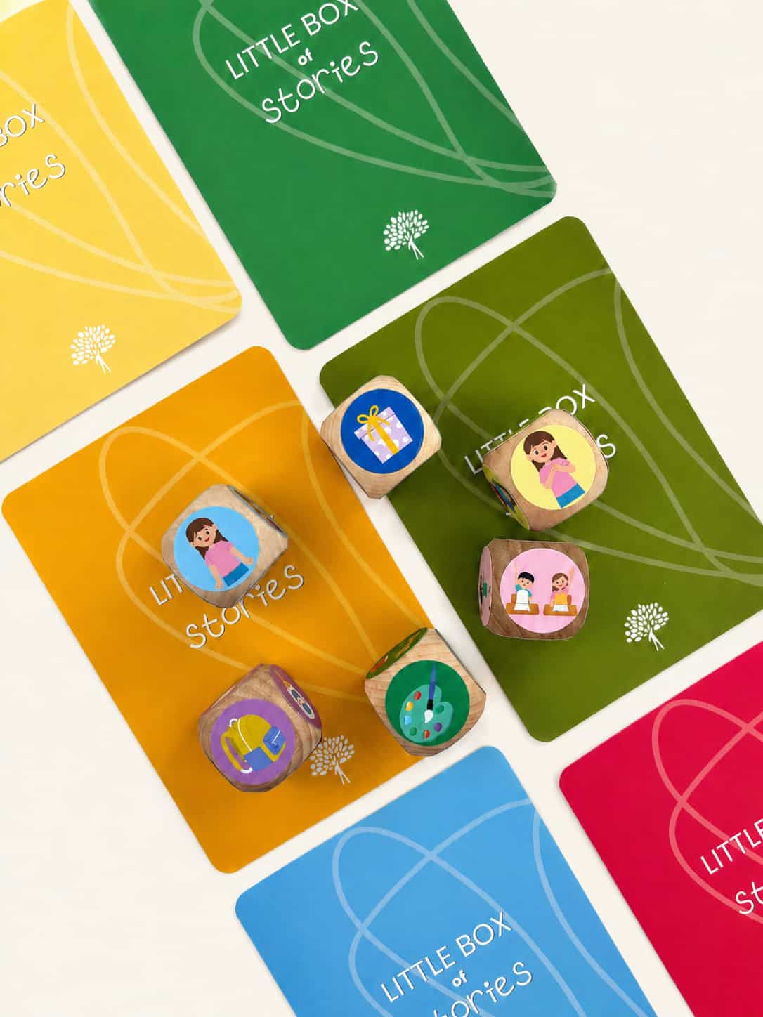 Little Box of Stories – vertelspel voor taal, creativiteit en betekenisvolle gesprekken - Afbeelding 4