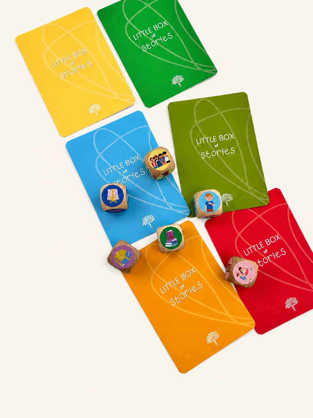 Little Box of Stories – vertelspel voor taal, creativiteit en betekenisvolle gesprekken - Afbeelding 3