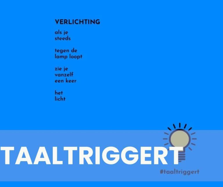 Schrijf je eigen gedichten met Taaltriggert